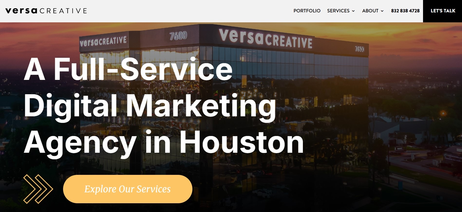 Versa Creative as one of the best web design agencies Houston