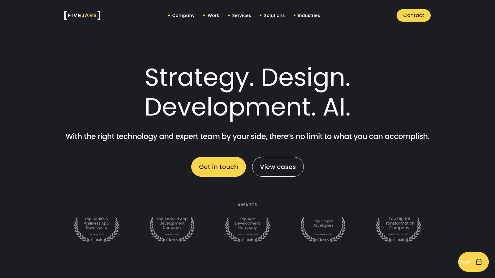 Five Jars as one of the top web design agencies in Virginia