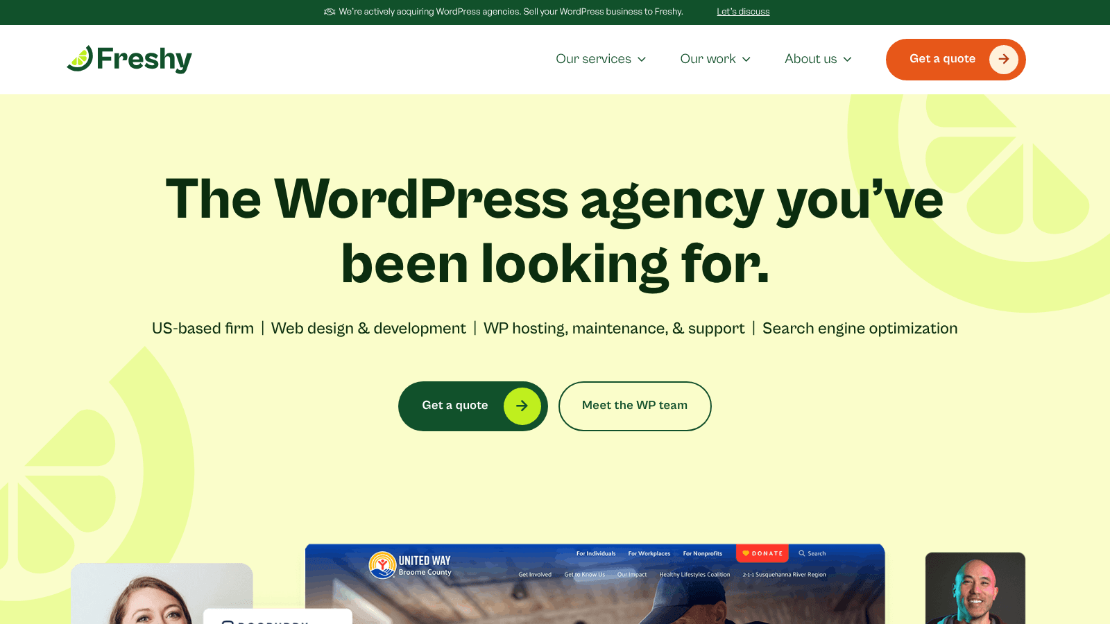 Freshy as one of the top web design agencies in Virginia