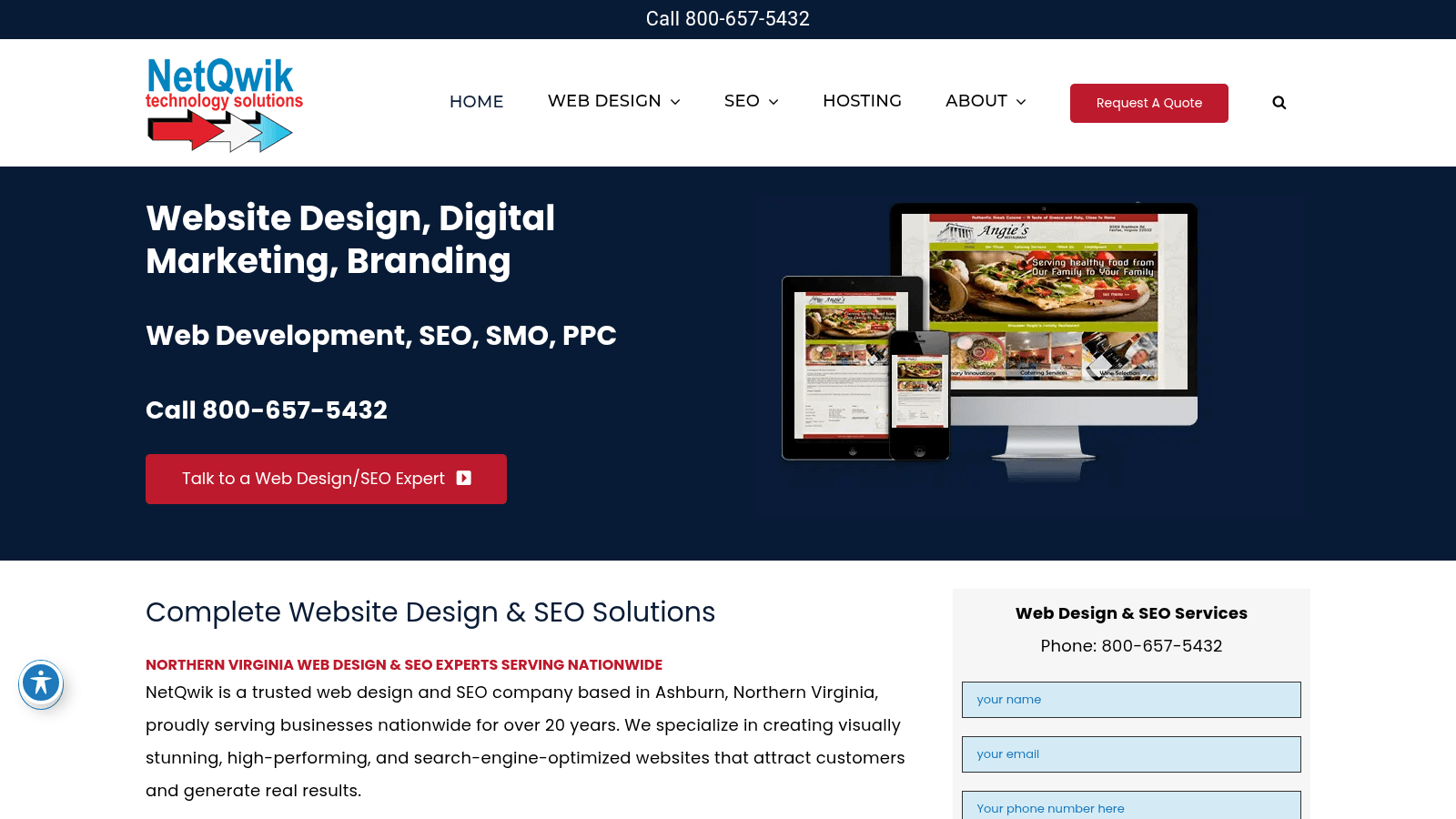 NetQwik as one of the top web design agencies in Virginia