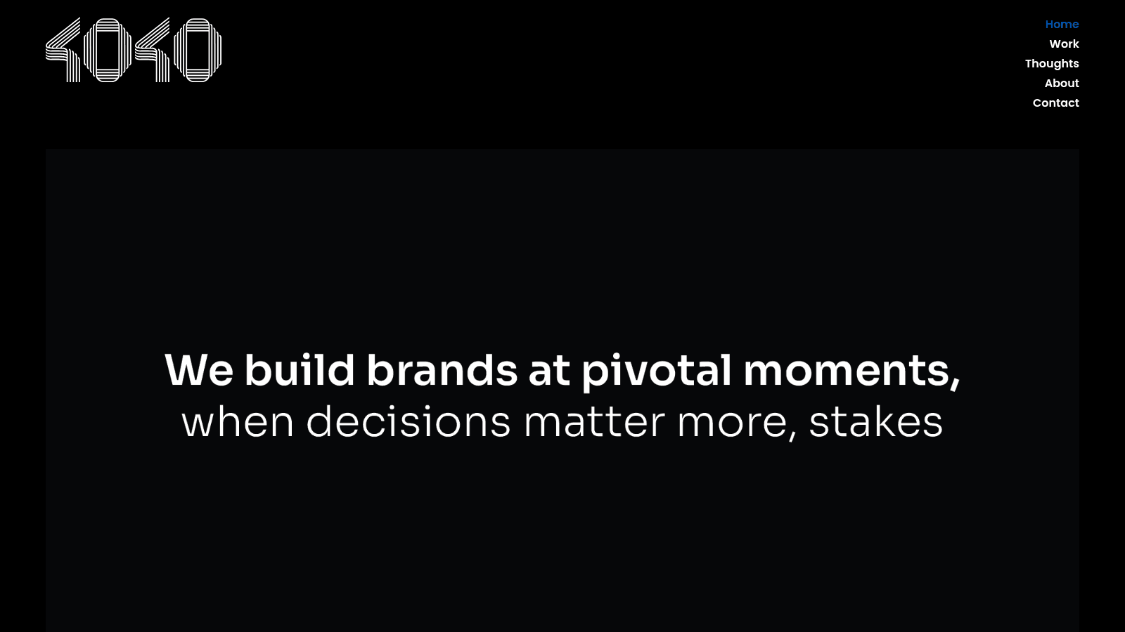 4040 Agency as one of the top design agencies in Boston