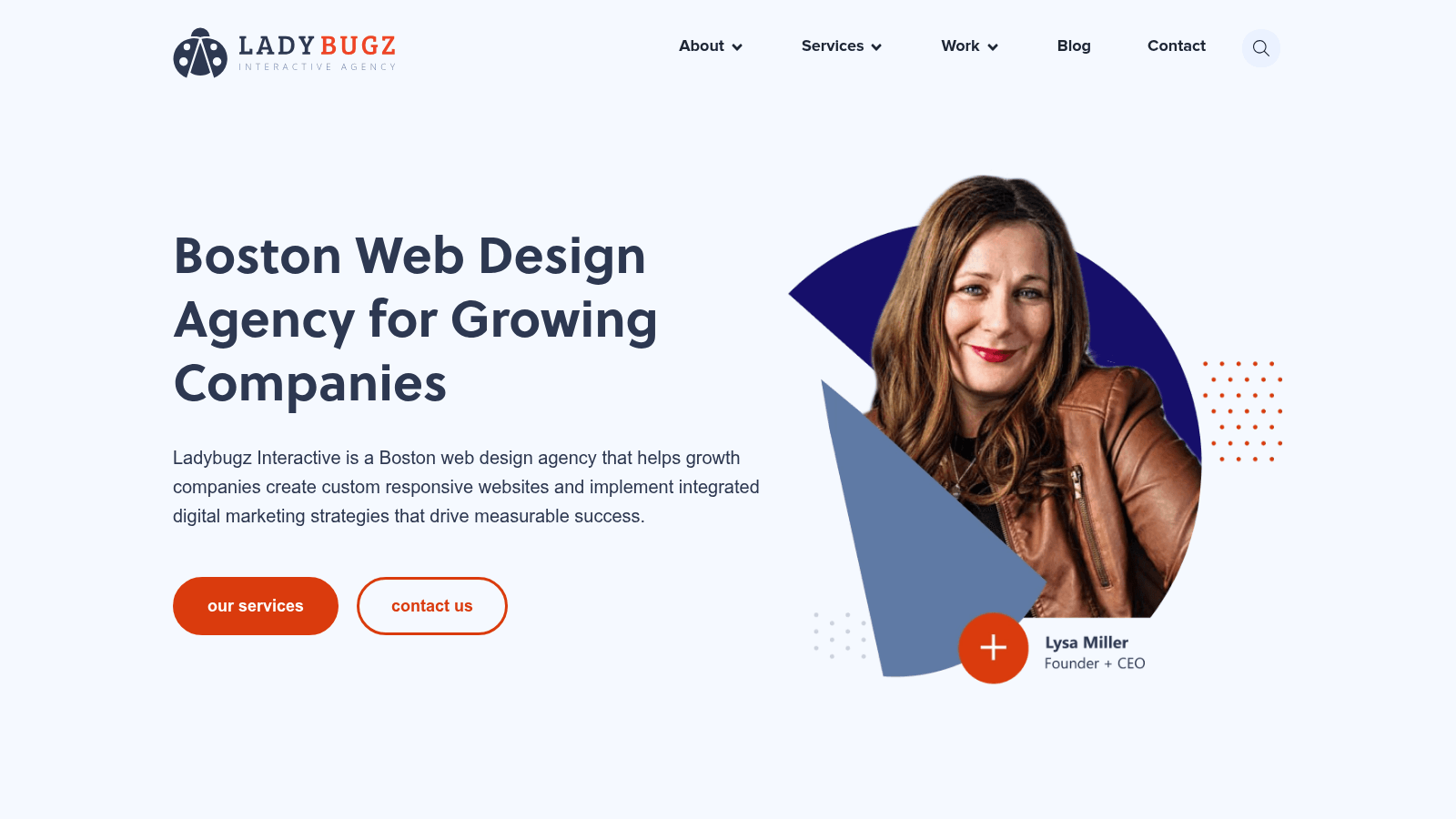 Ladybugz Interactive as one of the top UX design agencies Boston