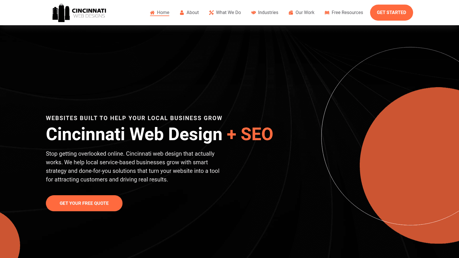 Cincinnati Web Design as one of the top web design agencies Cincinnati