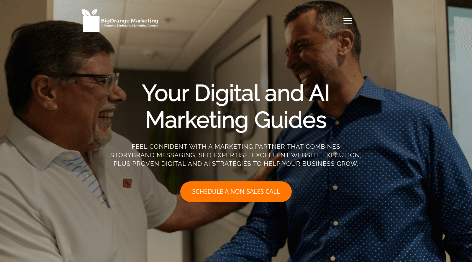 BigOrange Marketing as one of the top web design agencies Cincinnati