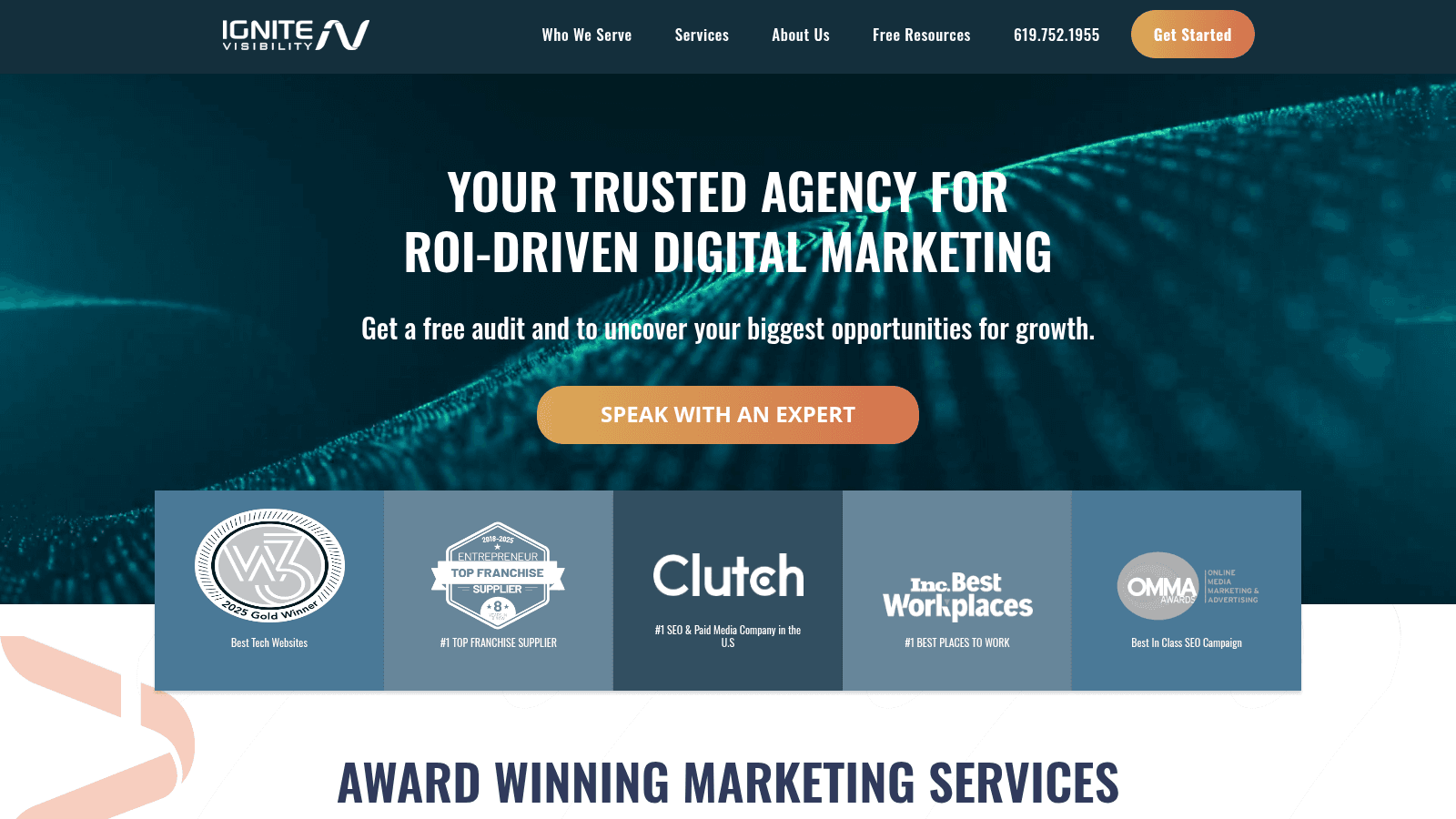 Ignite Visibility as one of the design agencies in San Diego