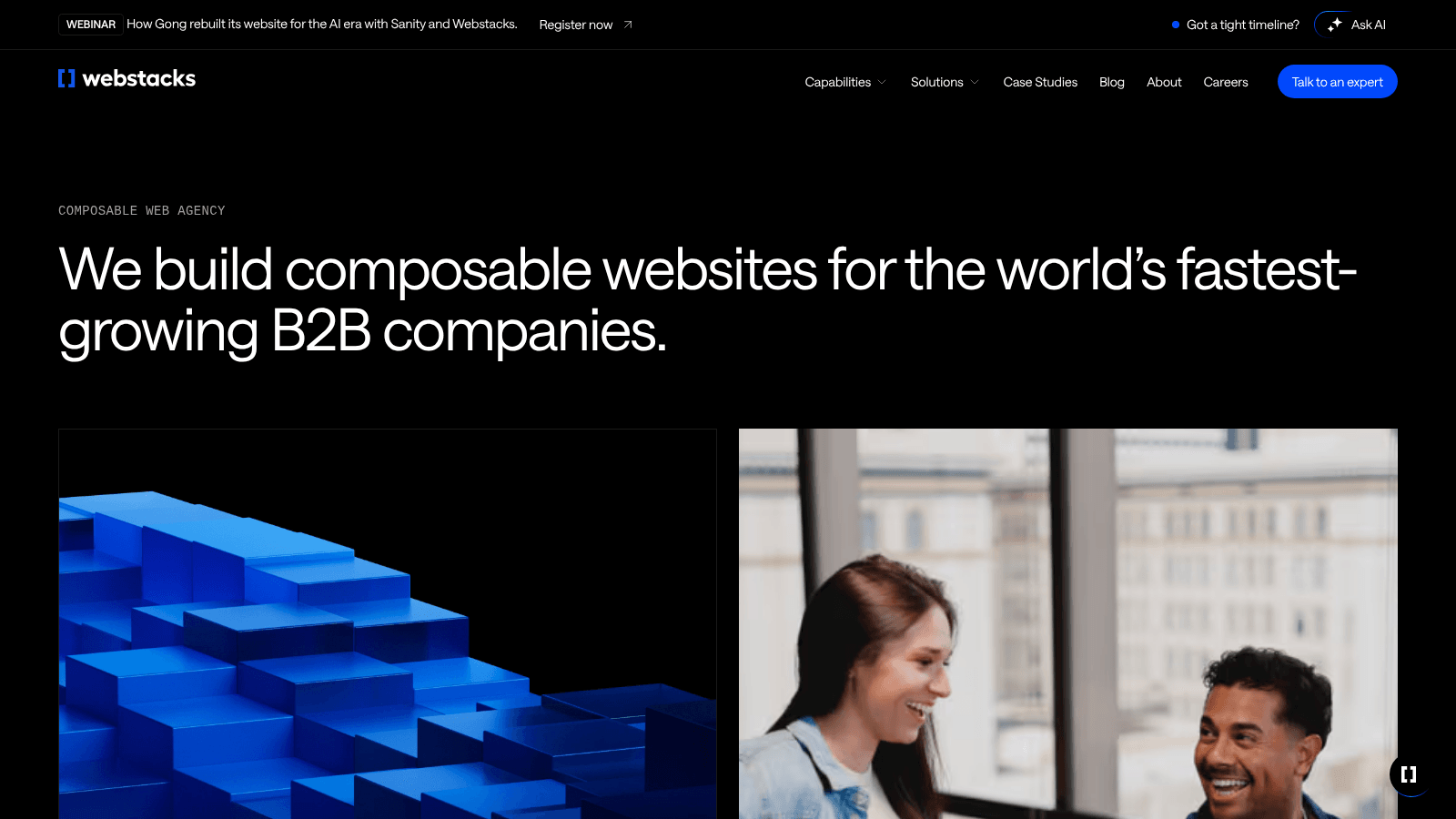 Webstacks as one of the design agencies in San Diego