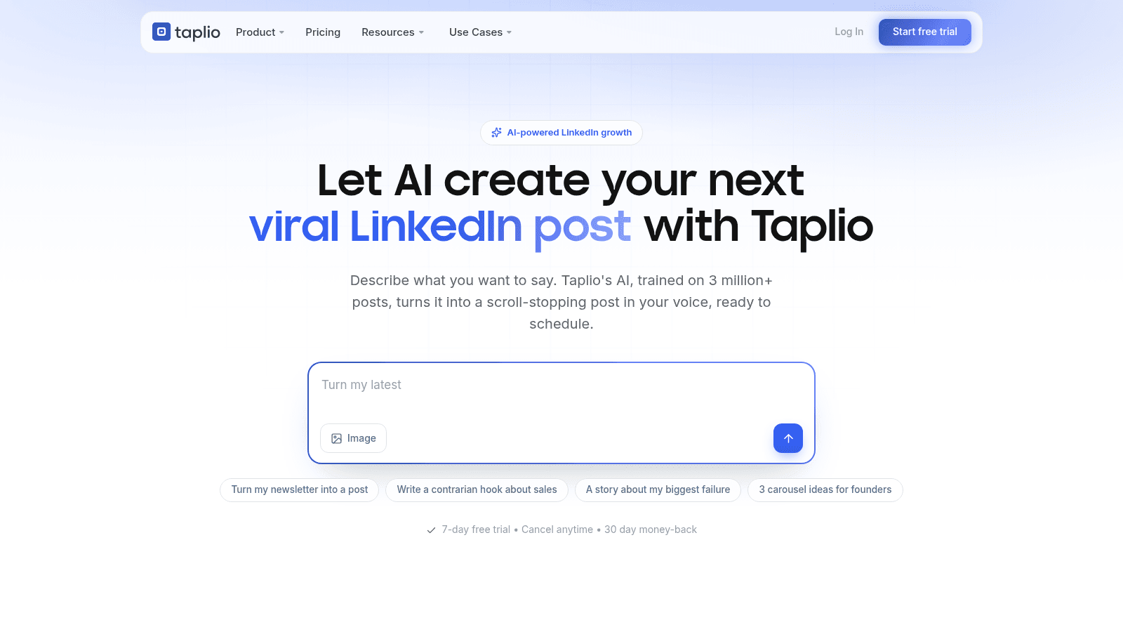 Taplio as a top branding tool for startups