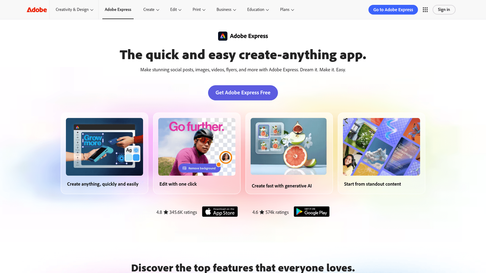 Adobe Express as a top branding tool for startups