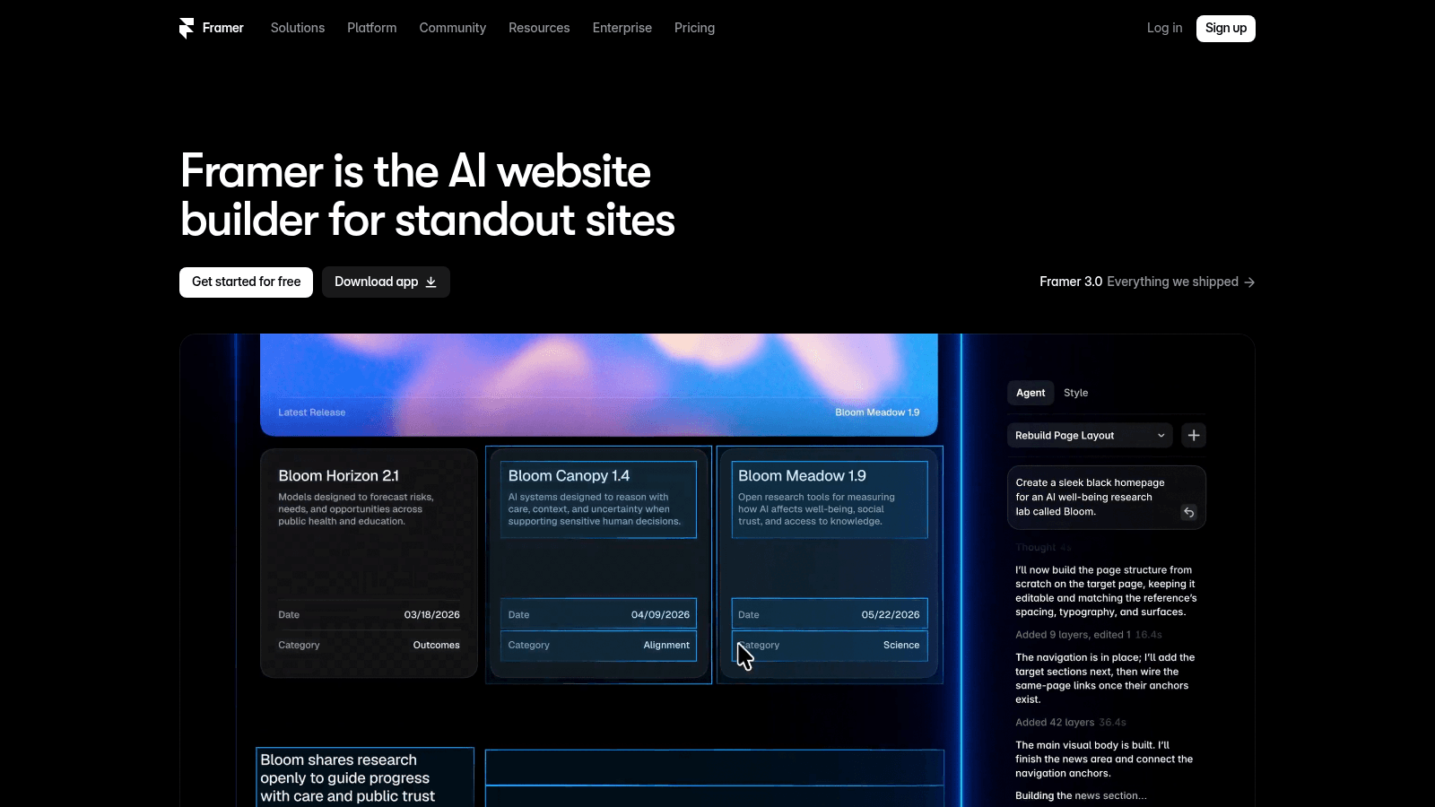 Framer as top product design software