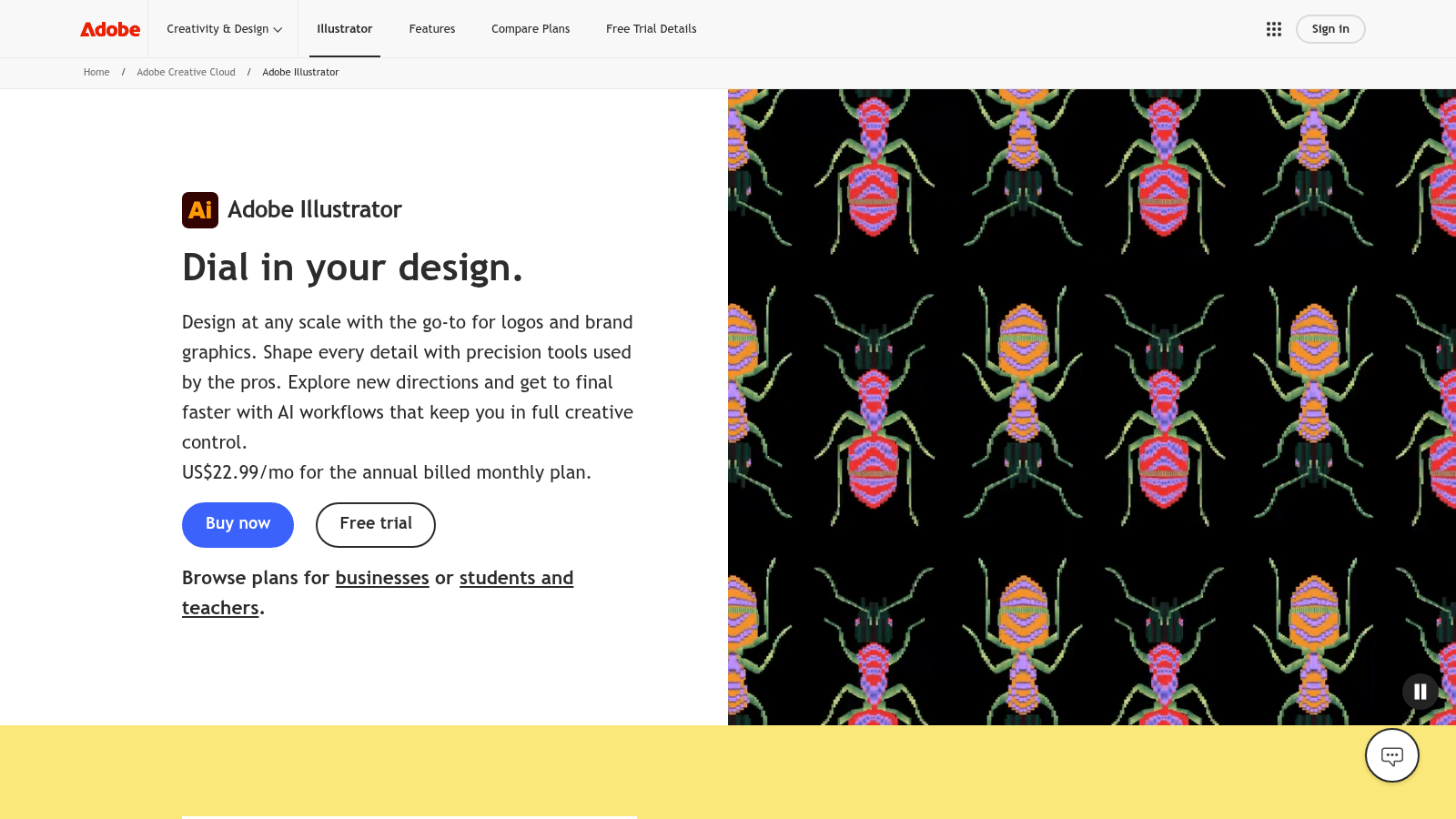 Adobe Illustrator as top product design software