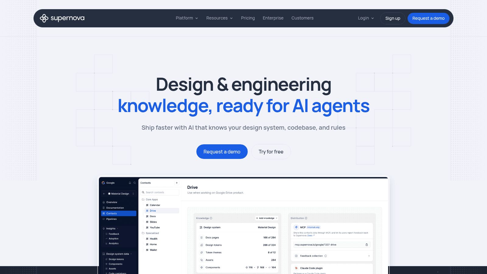 Supernova for a design system audit