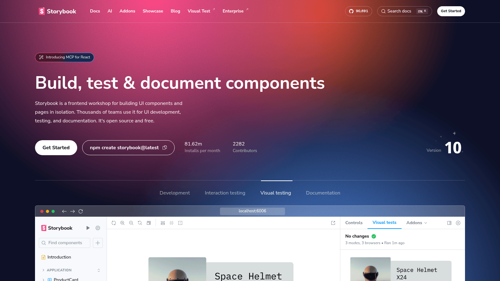 Storybook for a design system audit
