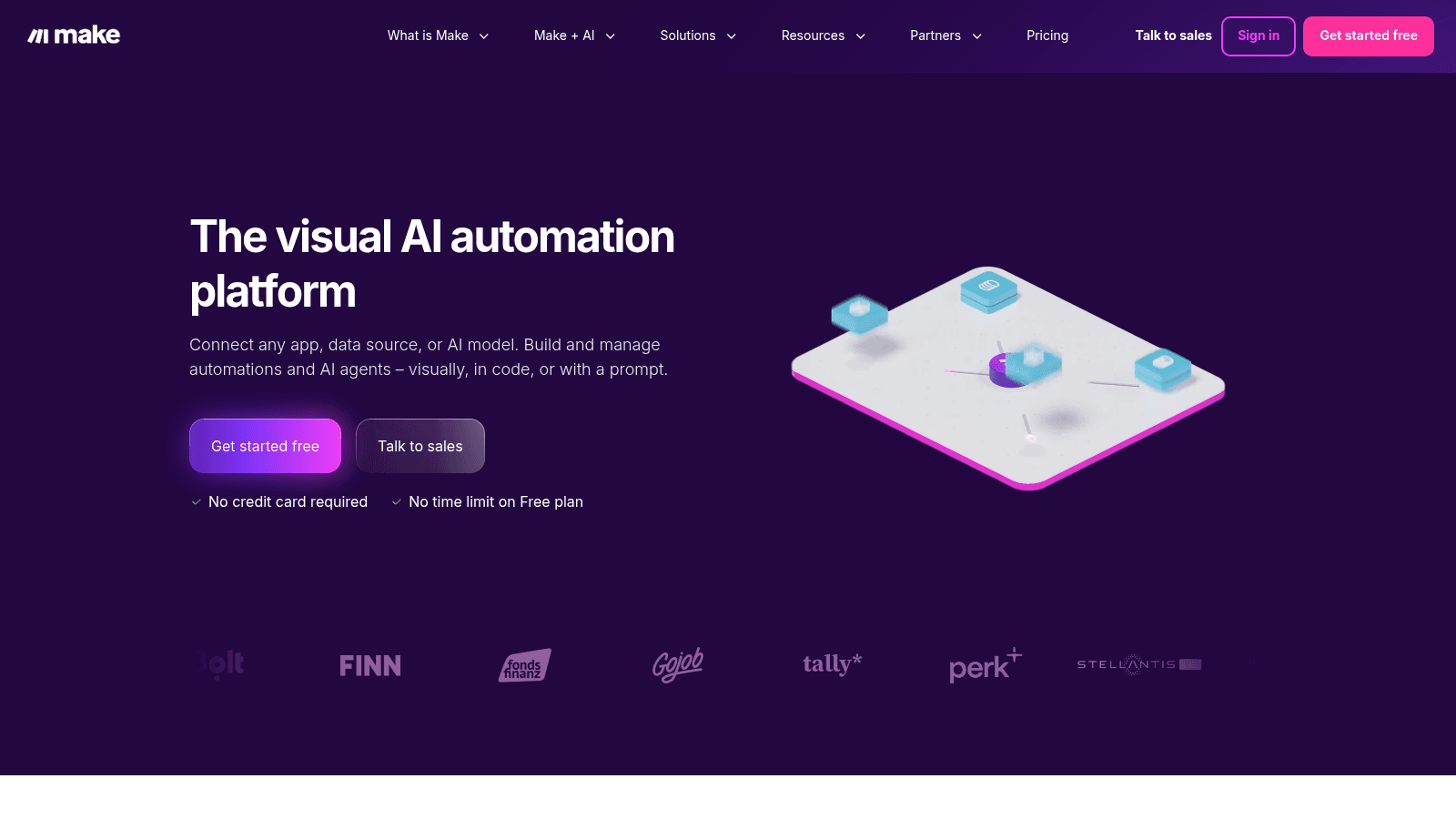Make for content creation automation