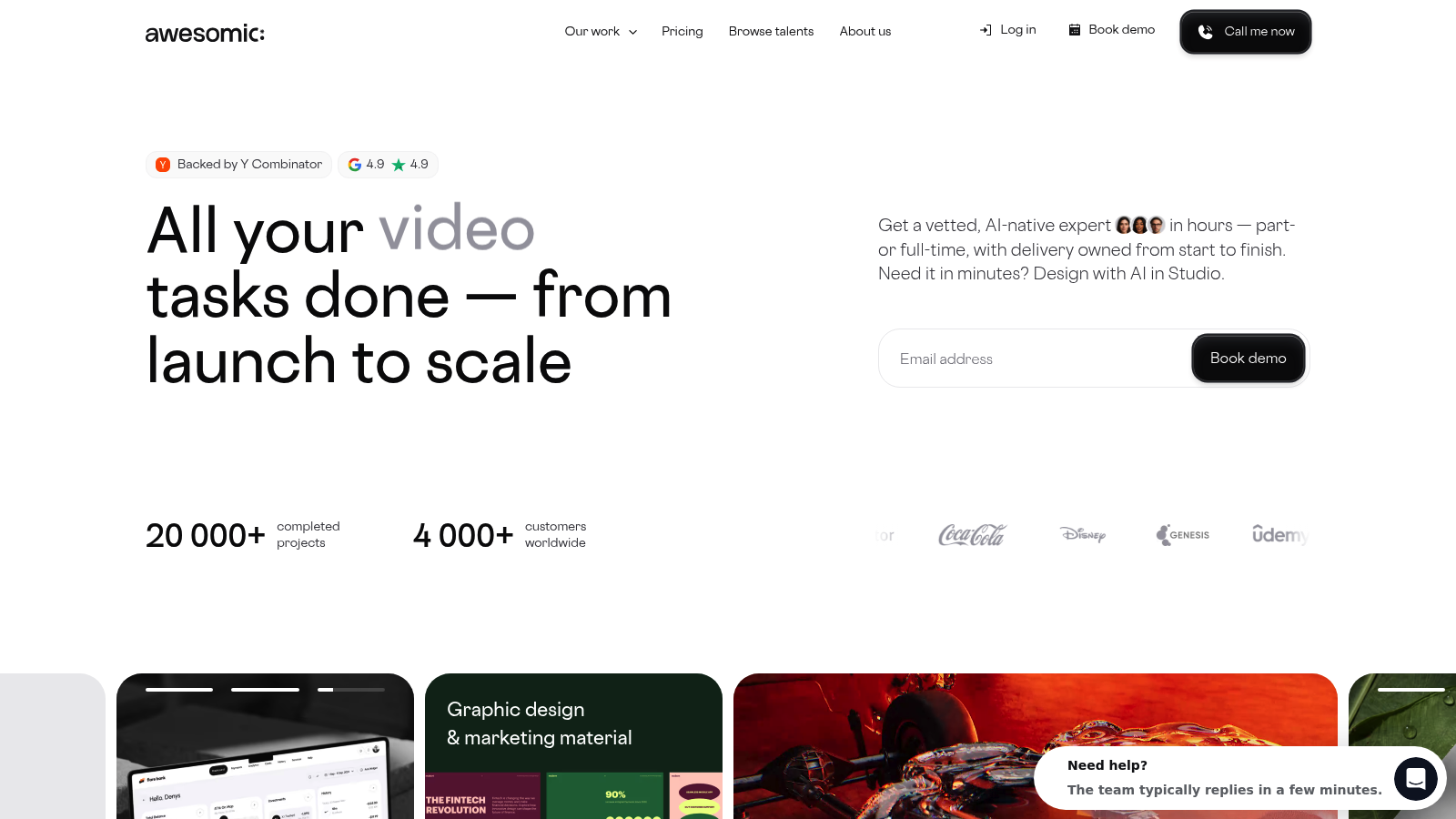 Awesomic as a top explainer video company in usa