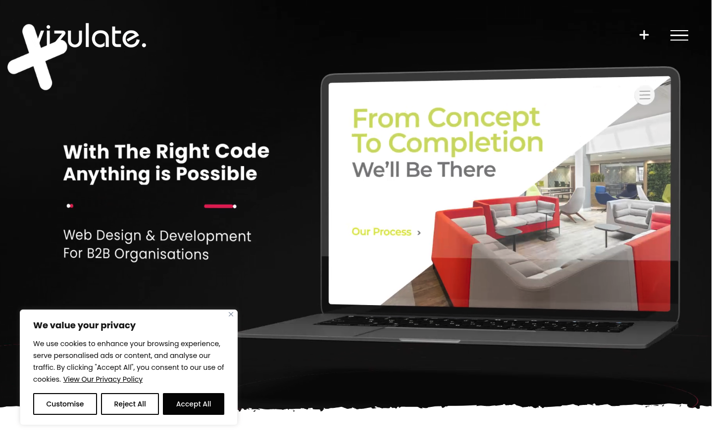 Vizulate as a top b2b web design agency
