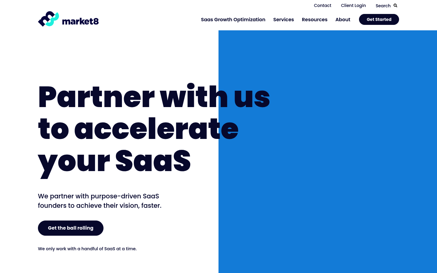Market8 as a top saas web design agency