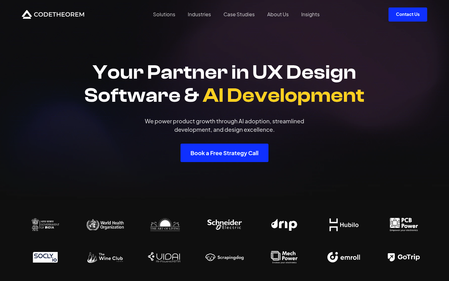 CodeTheorem as a top saas web design agency