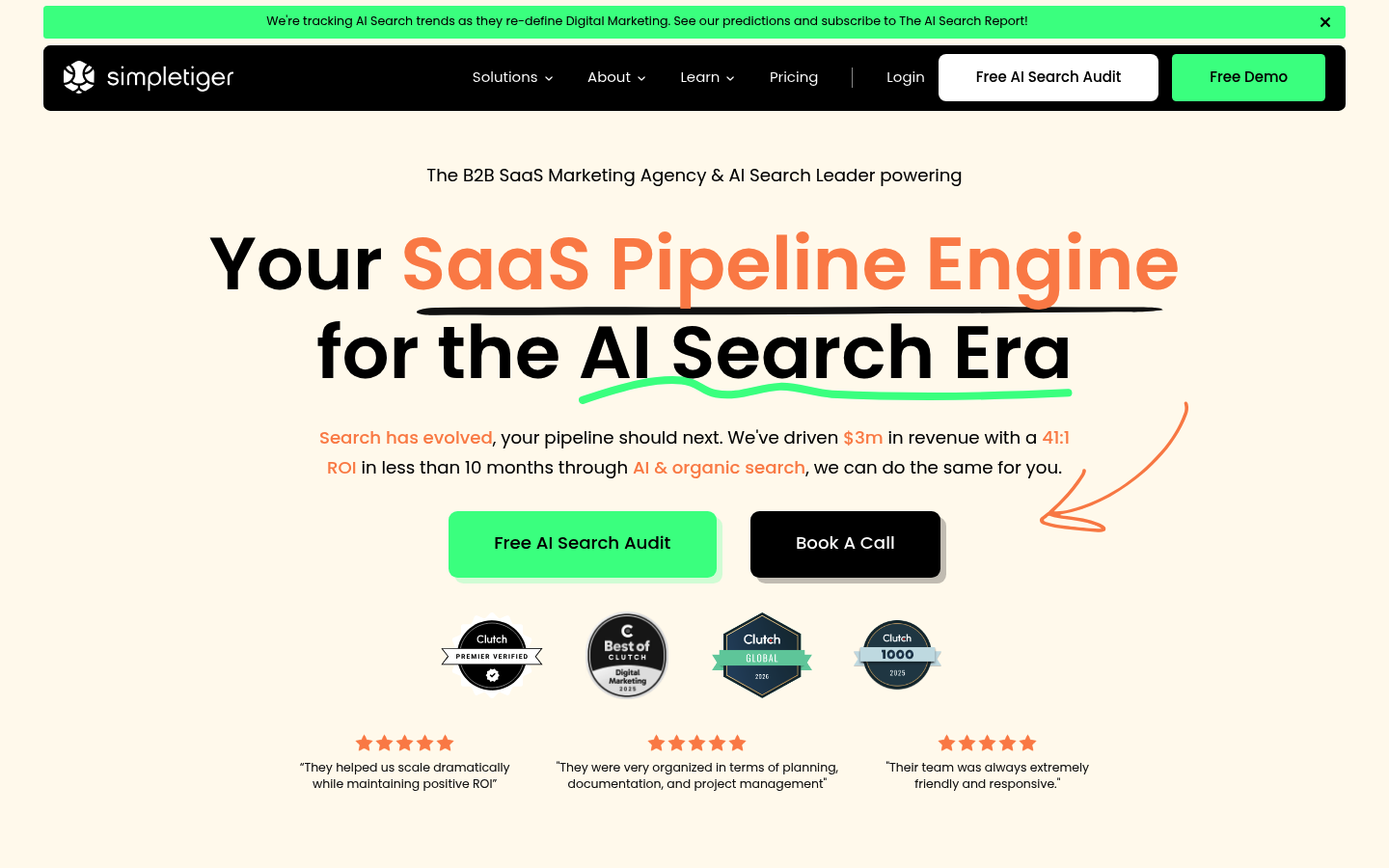 Simple Tiger as a top saas web design agency