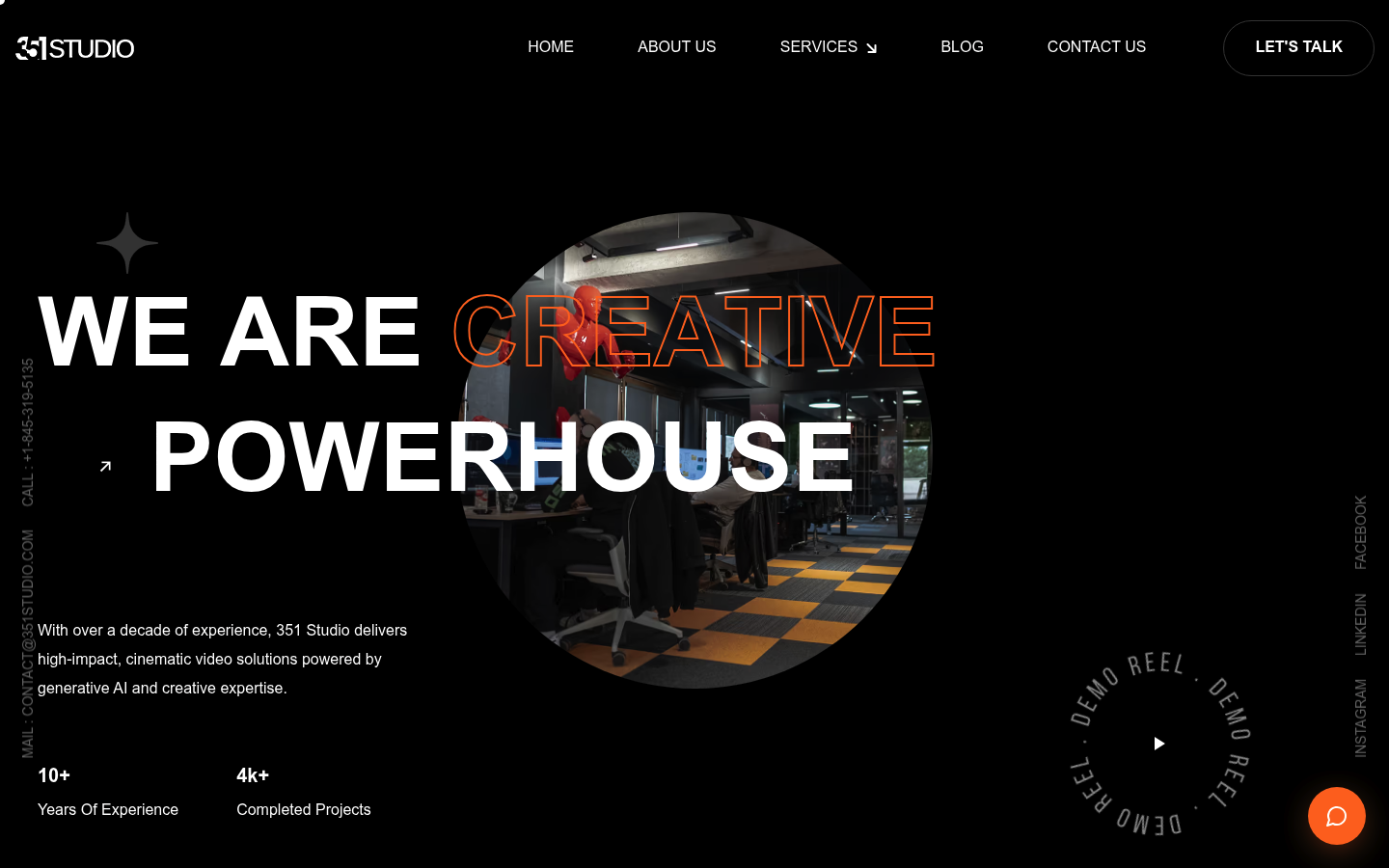 351 Studio as a top ai video production agency