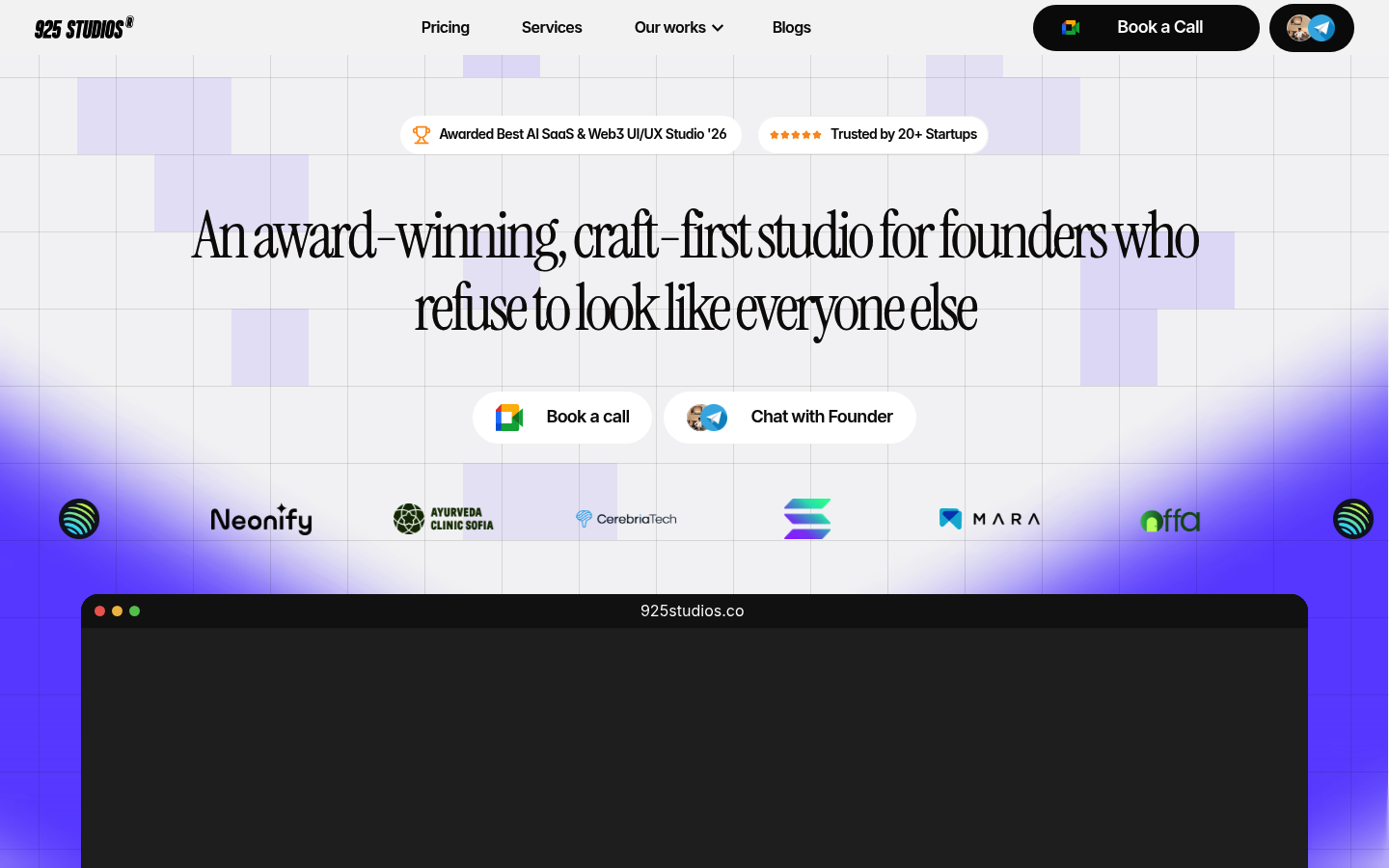 925Studios as a top ai product design agency