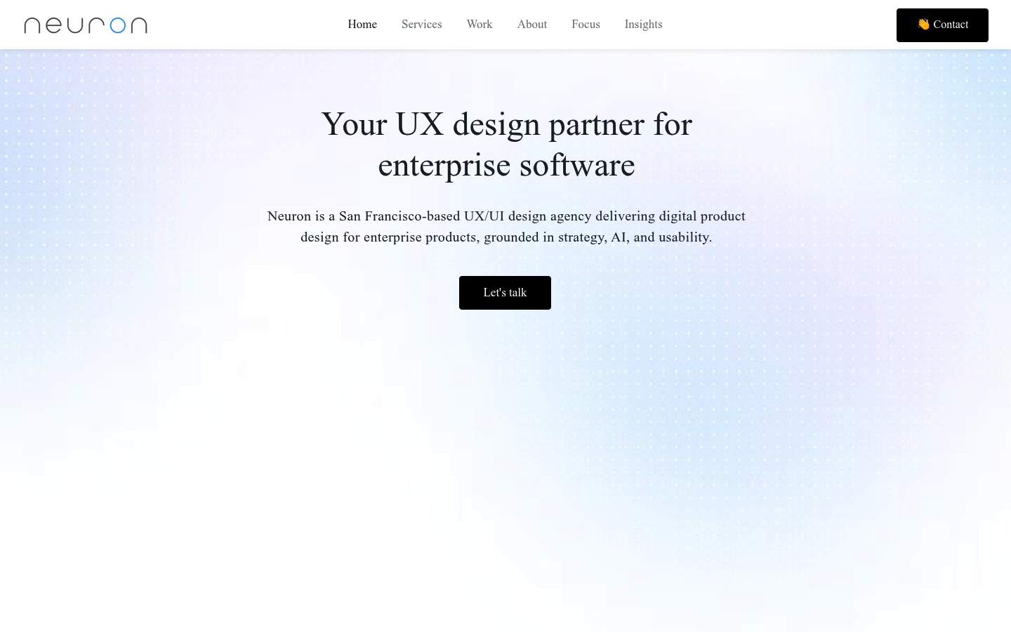 NeuronUX as a top ai product design agency