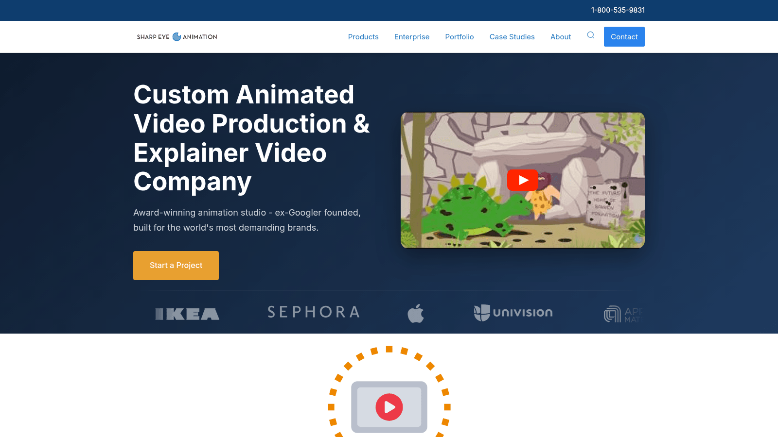 Sharp Eye Animation as a top explainer video company in usa