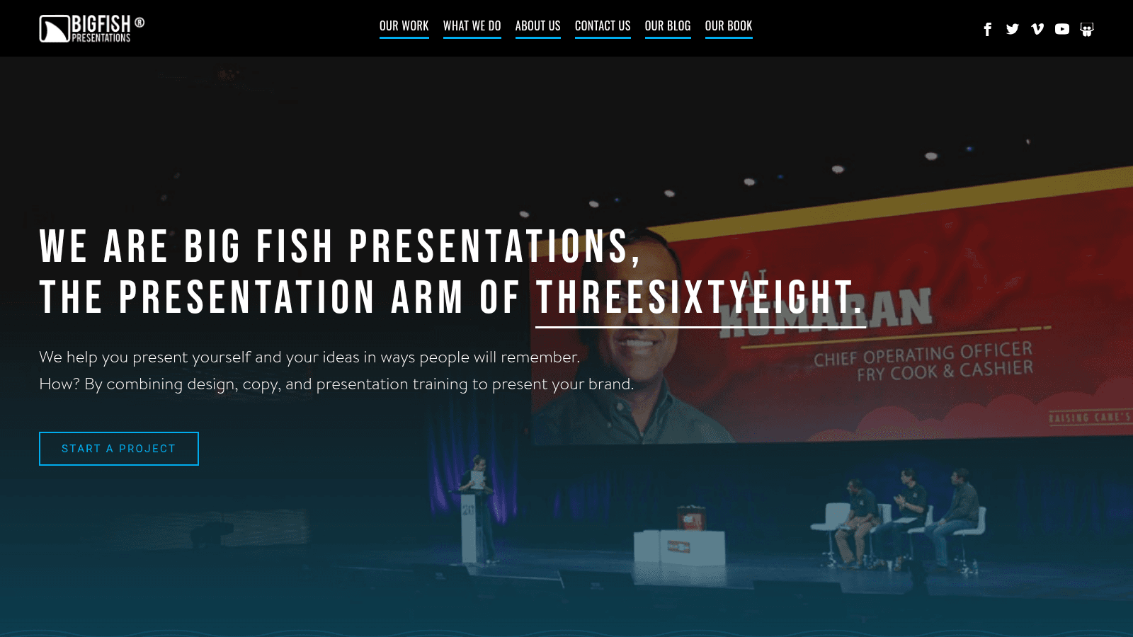 Big Fish Presentations as a top explainer video company in usa