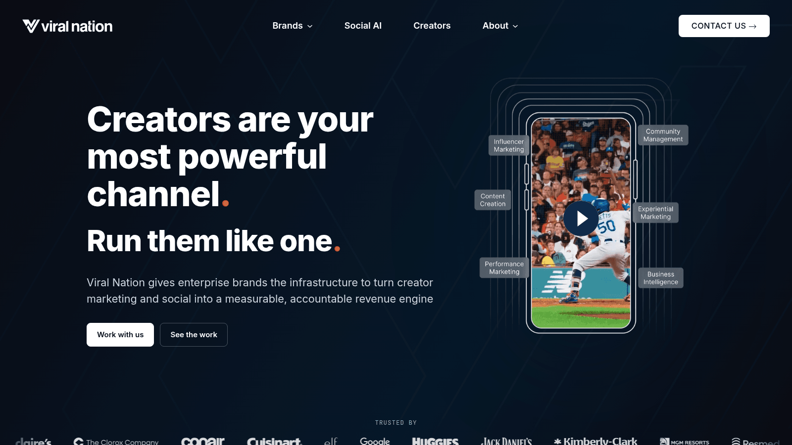 Viral Nation as a top social media video agency