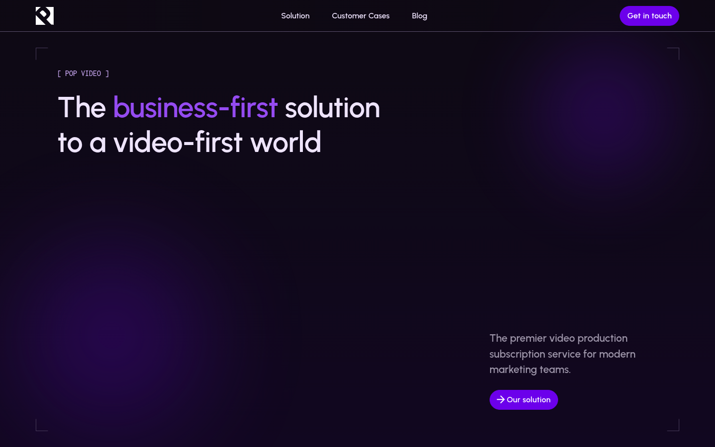 Pop Video as a top video ad agency