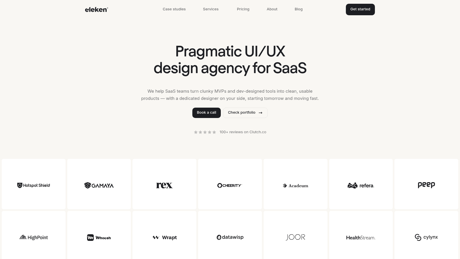Eleken as a top UX design subscription