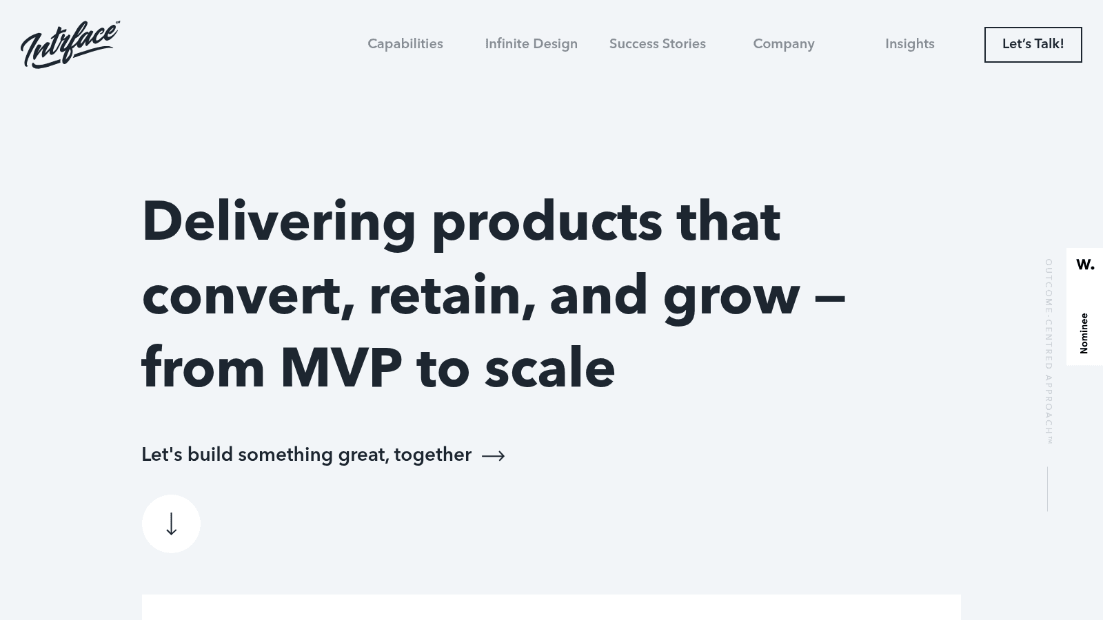 Intrface as a top UX design subscription