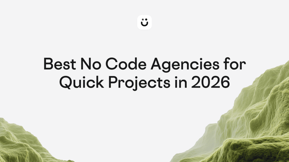 9 best no code agencies in 2026
