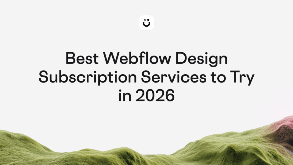 9 best Webflow design subscription services in 2026