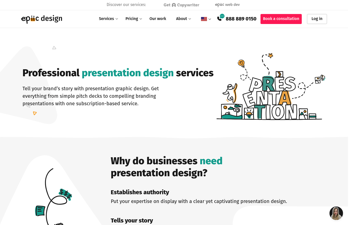 Epiic Design as a top presentation design subscription