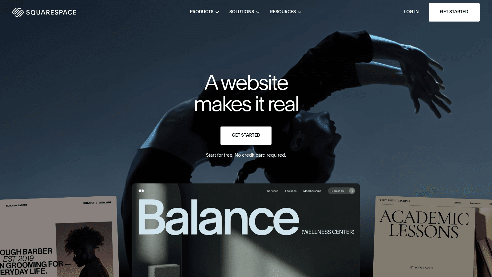 Squarespace as a top webflow alternative