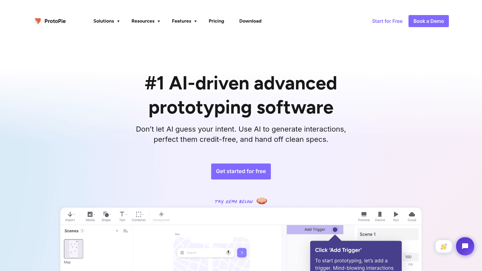 ProtoPie as a top prototyping tool
