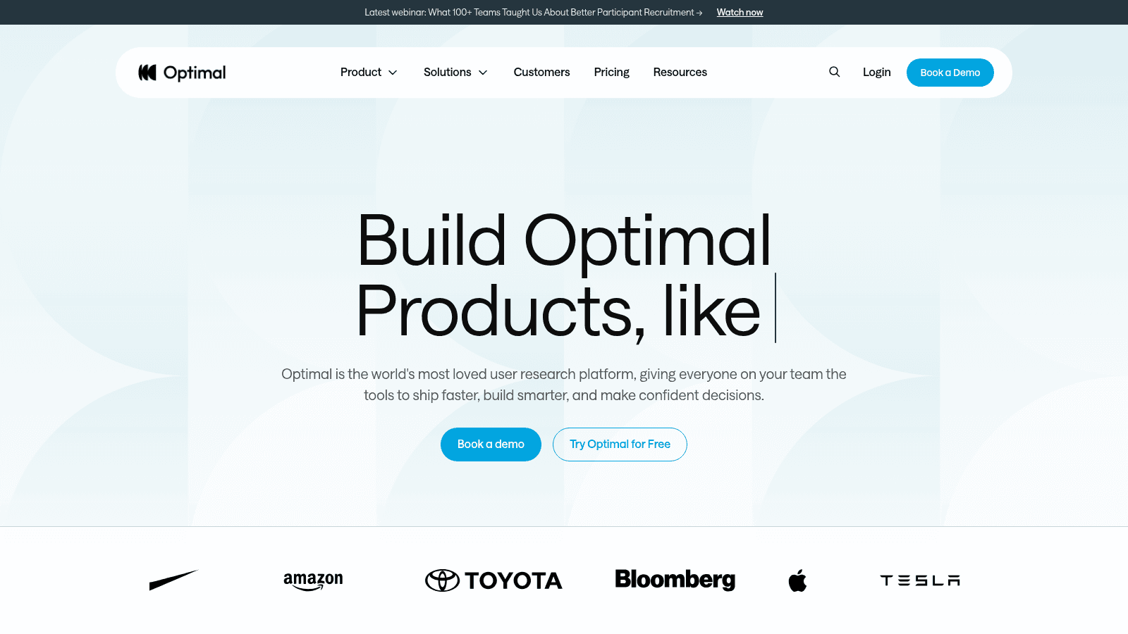 Optimal as a top UX design tool