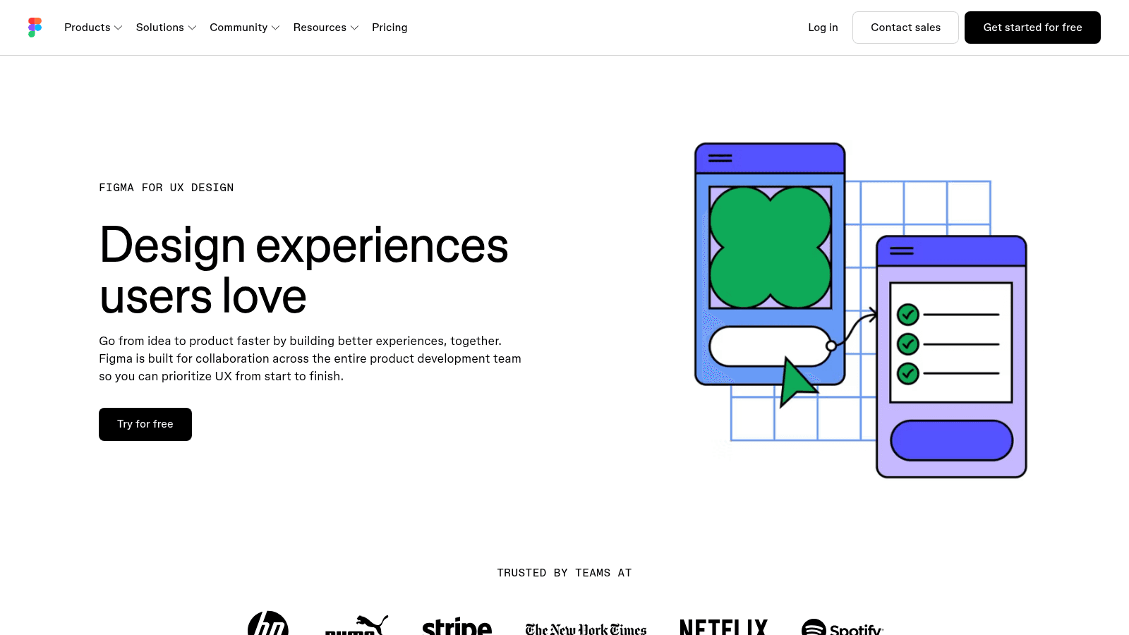 Figma as a top UX design tool