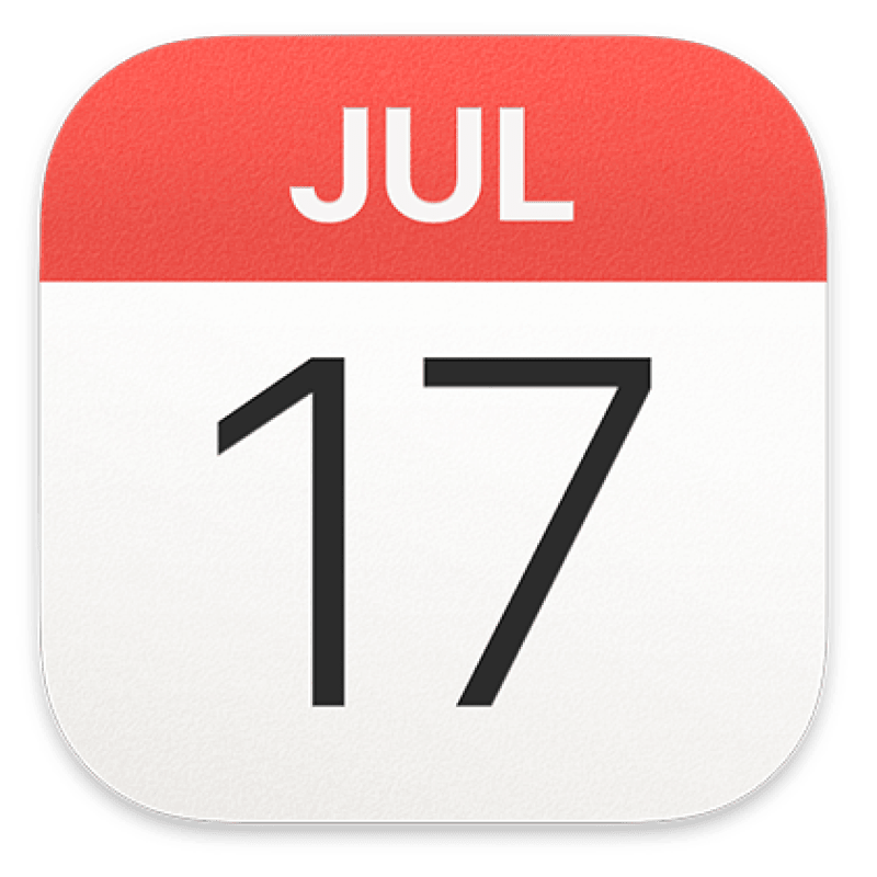 Apple Calendar Logo