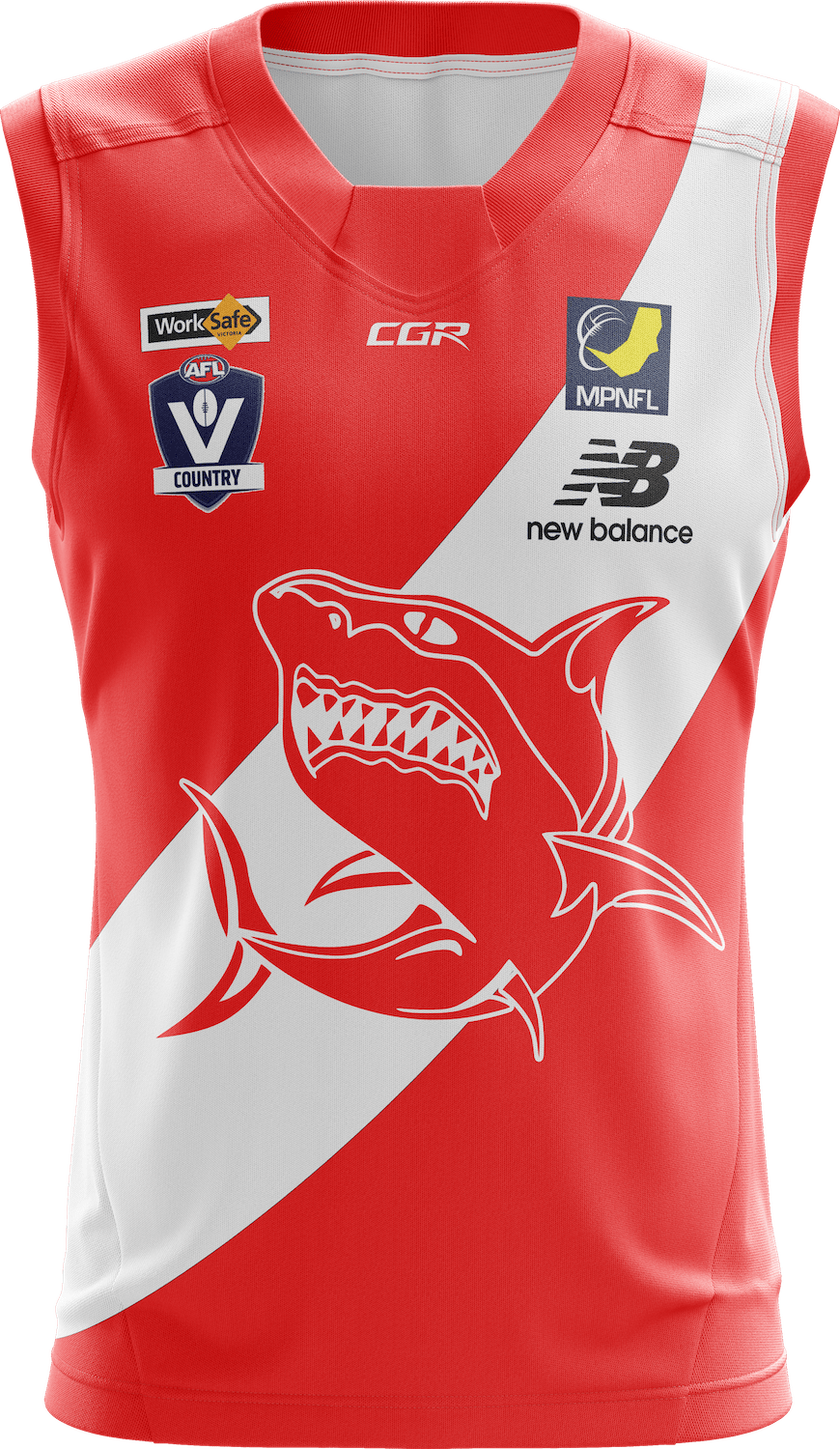 Sorrento Sharks Football Guernsey