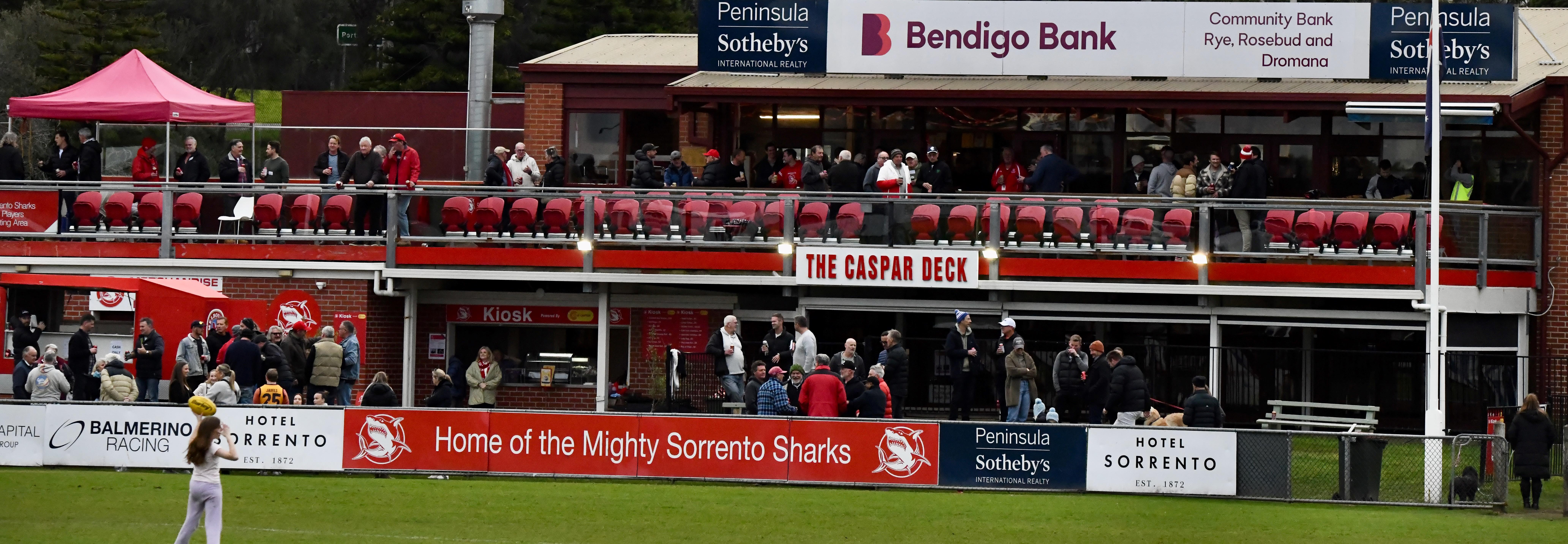 The Sorrento Sharks Football & Netball Club Clubhouse