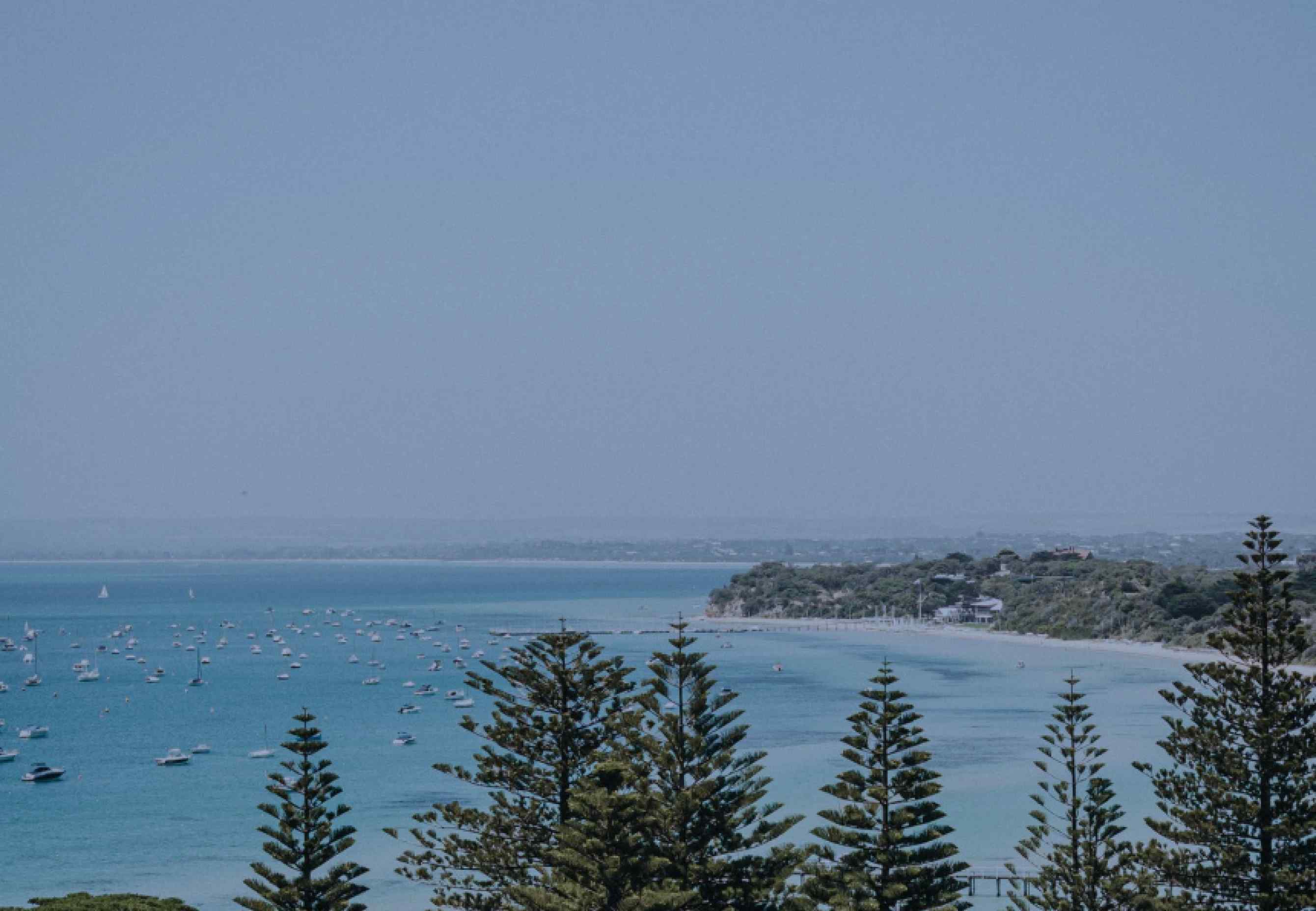 Scenic view of Sorrento pier