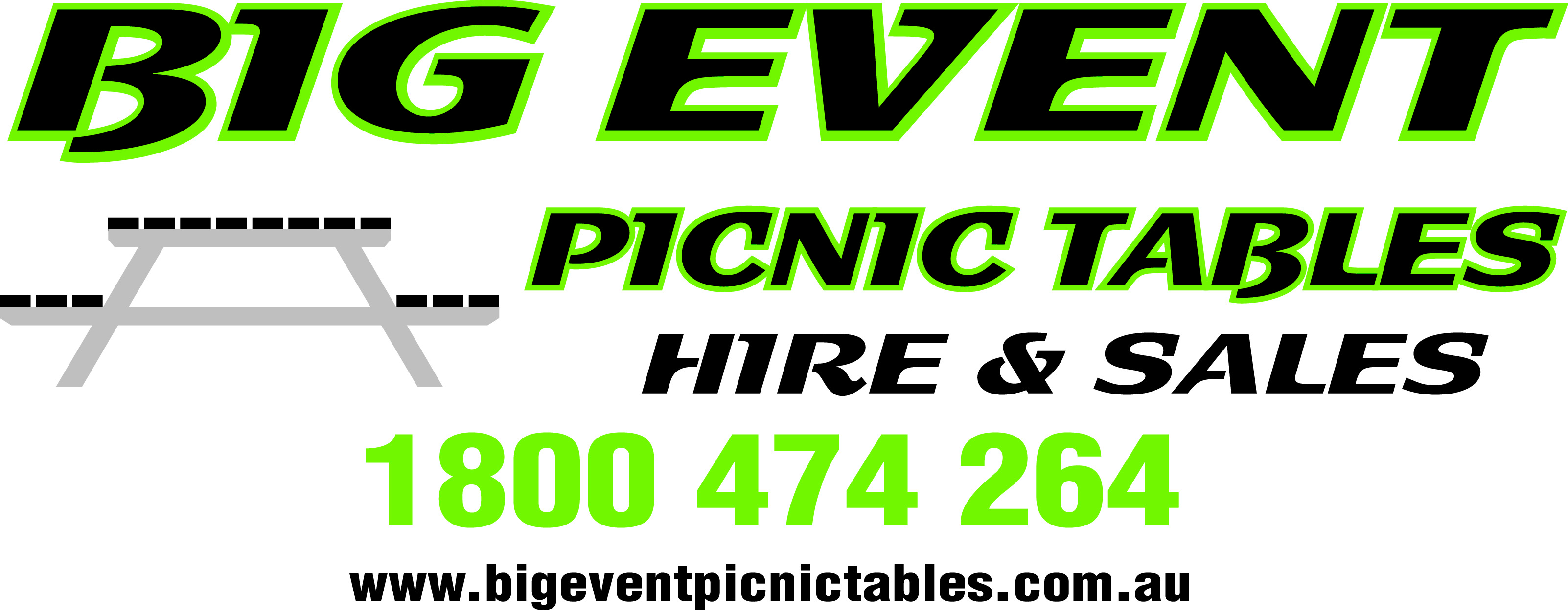 Big Event Picnic Tables
