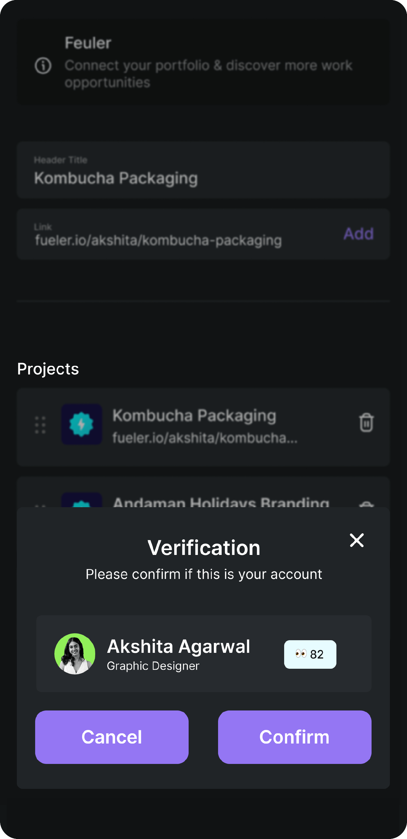 DotMe X Fueler widget 