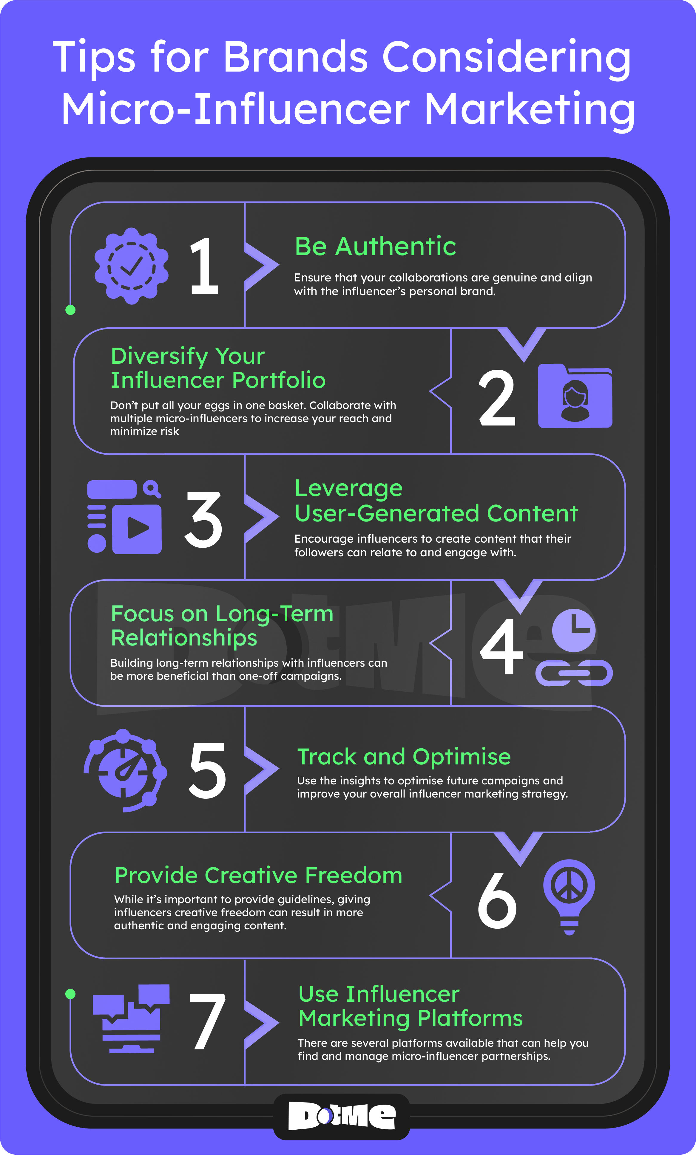 Tips for Brands Considering Micro-Influencer Marketing - DotMe