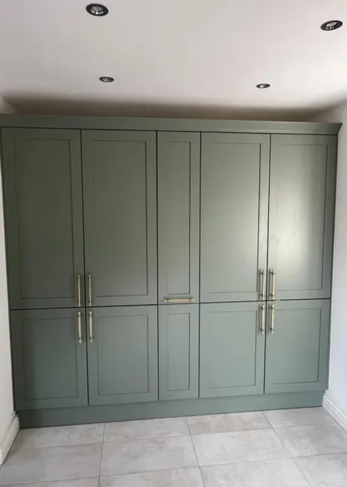 Green cabinetry