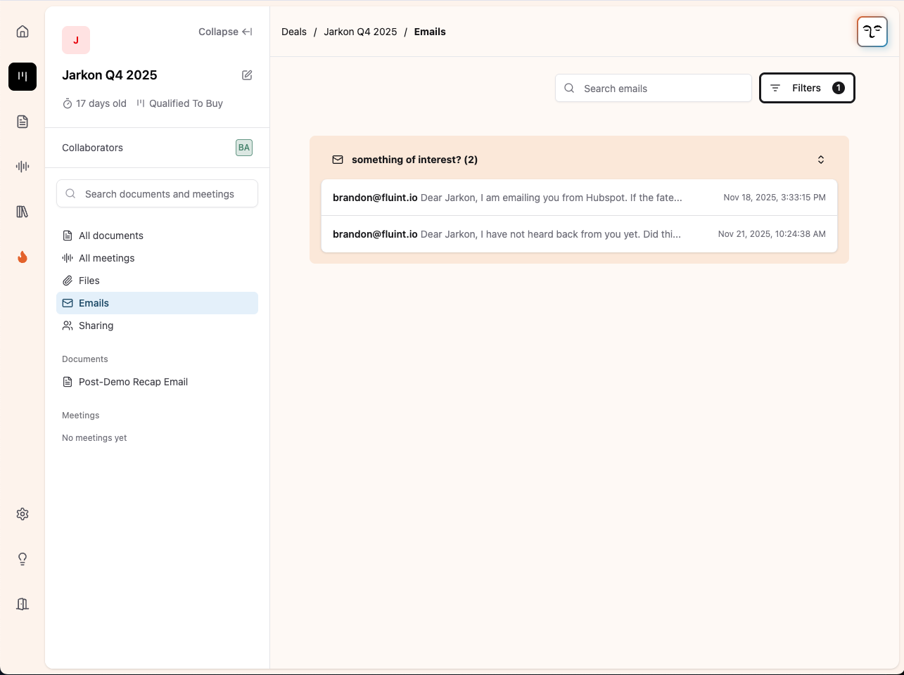 Enhanced Salesforce Email Sync