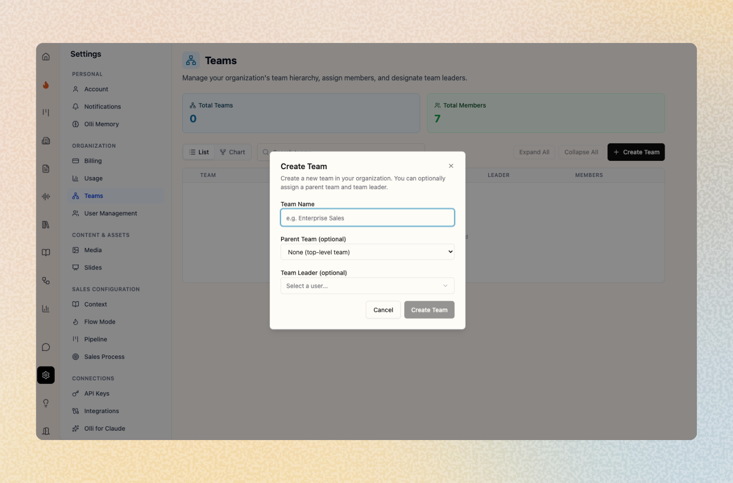 Teams: Your Org Structure, Now Inside Fluint