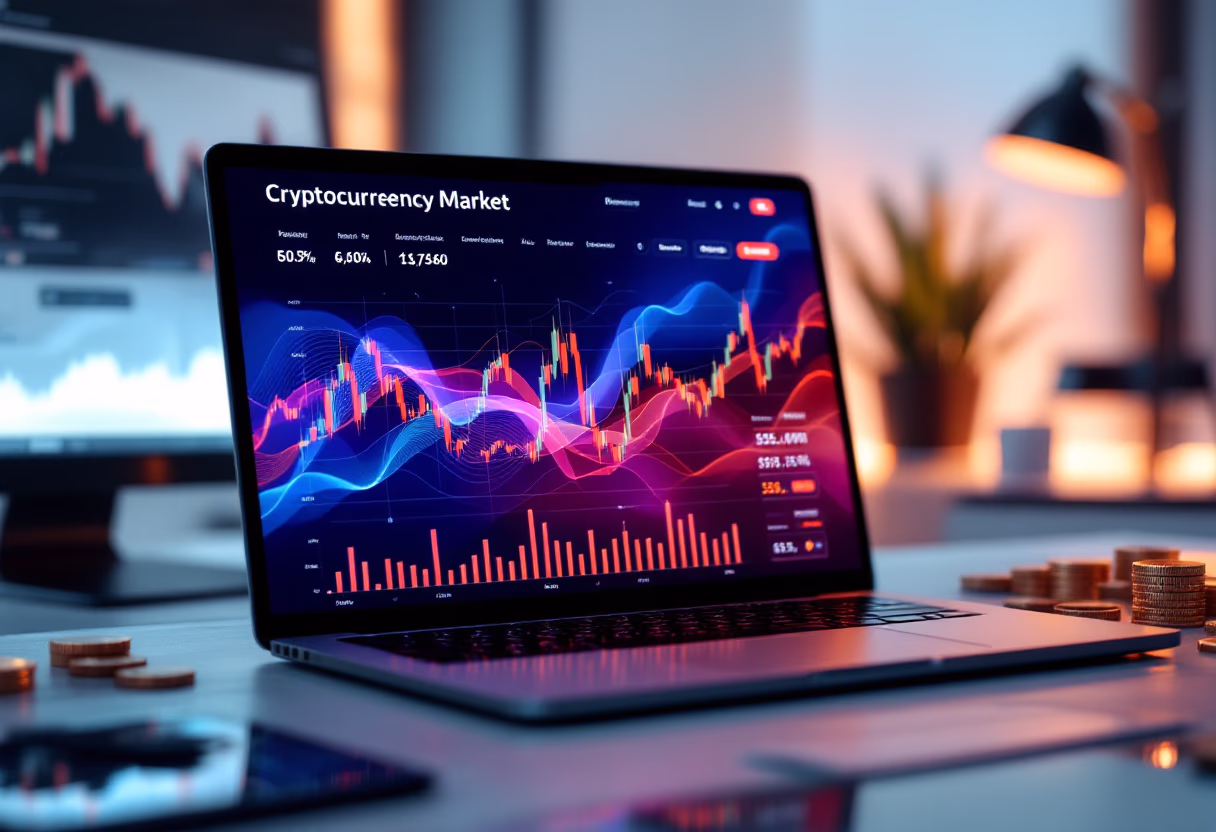 [digital project] image of cryptocurrency market trends