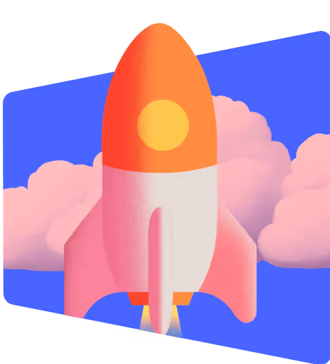 A rocket symbol icon